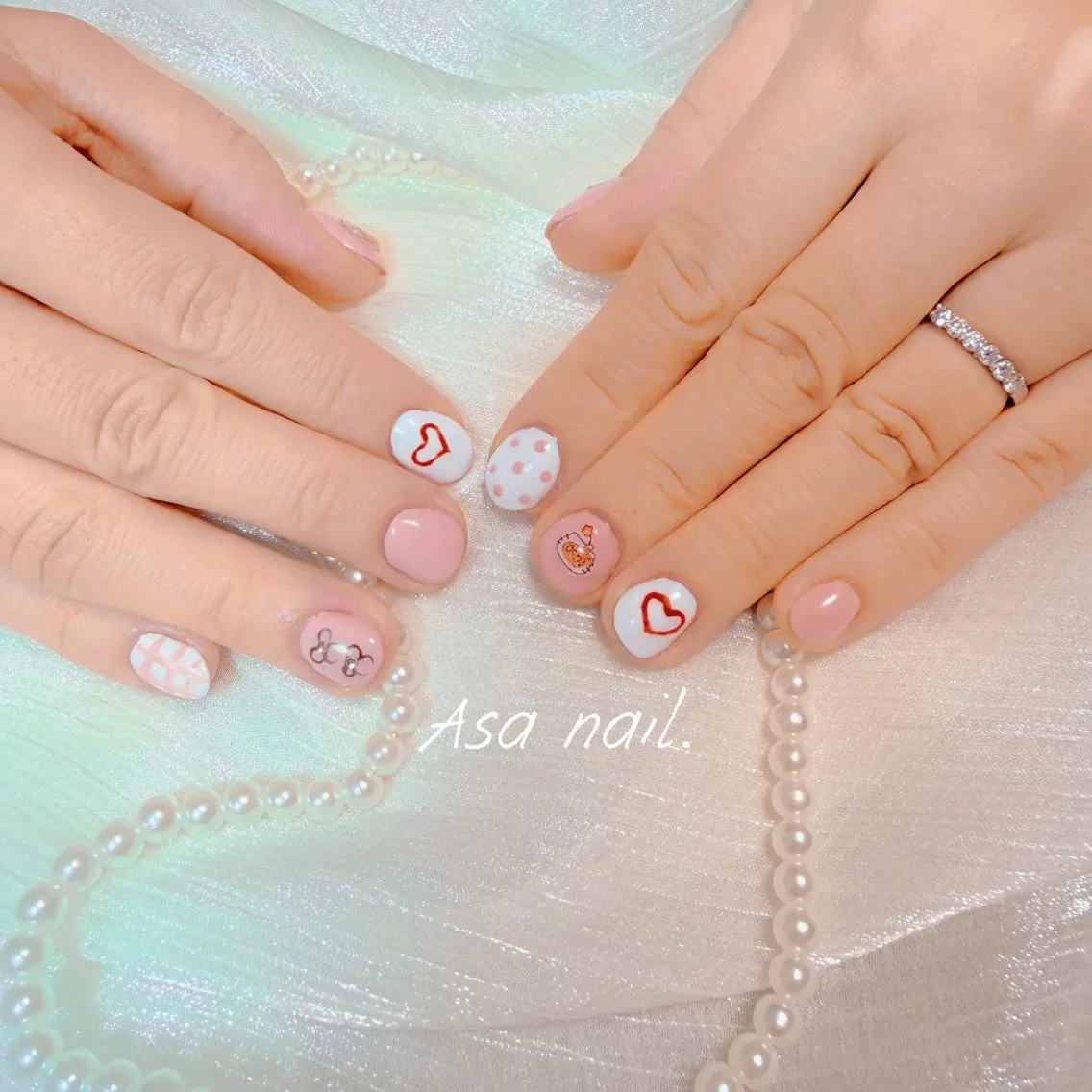 ネイル 持ち込み Asa Nail 亀戸 平井のネイルデザイン