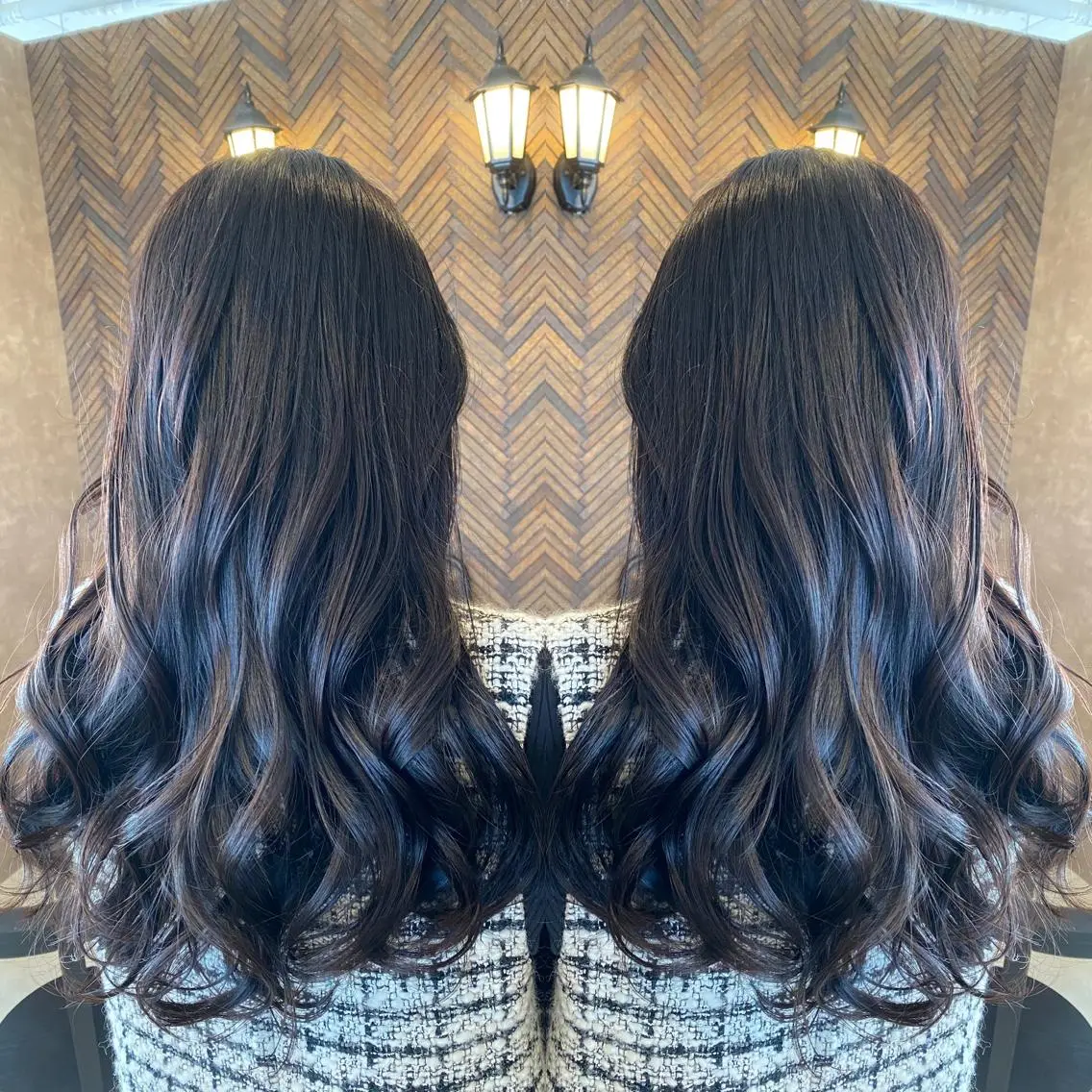 ロング カラー tocca 💜石田愛結💜のヘアスタイル