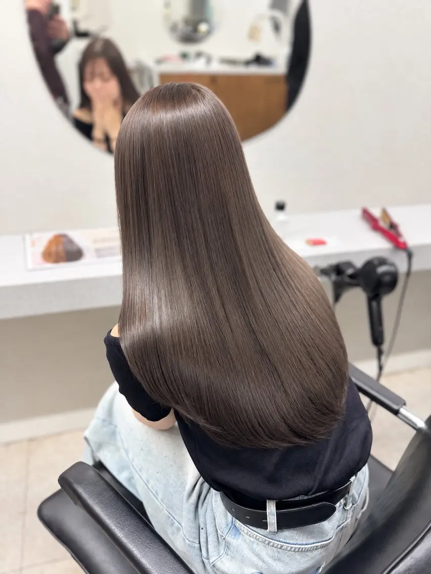 ロング カラー モテ髪美容師 髪質改善SOMAのヘアスタイル
