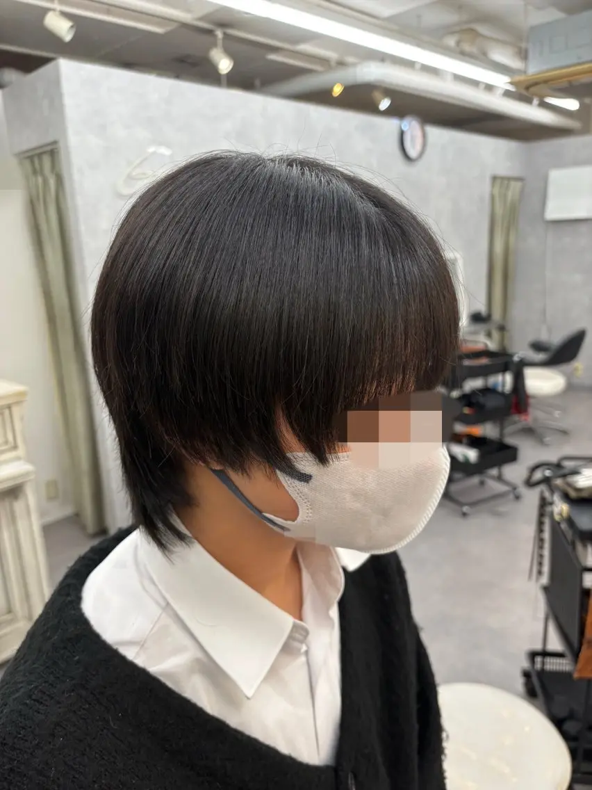 メンズ マッシュウルフ マッシュ メンズウルフカット ウルフカット カット y2k/ウルフ/ 個性派カラーkiraのヘアスタイル