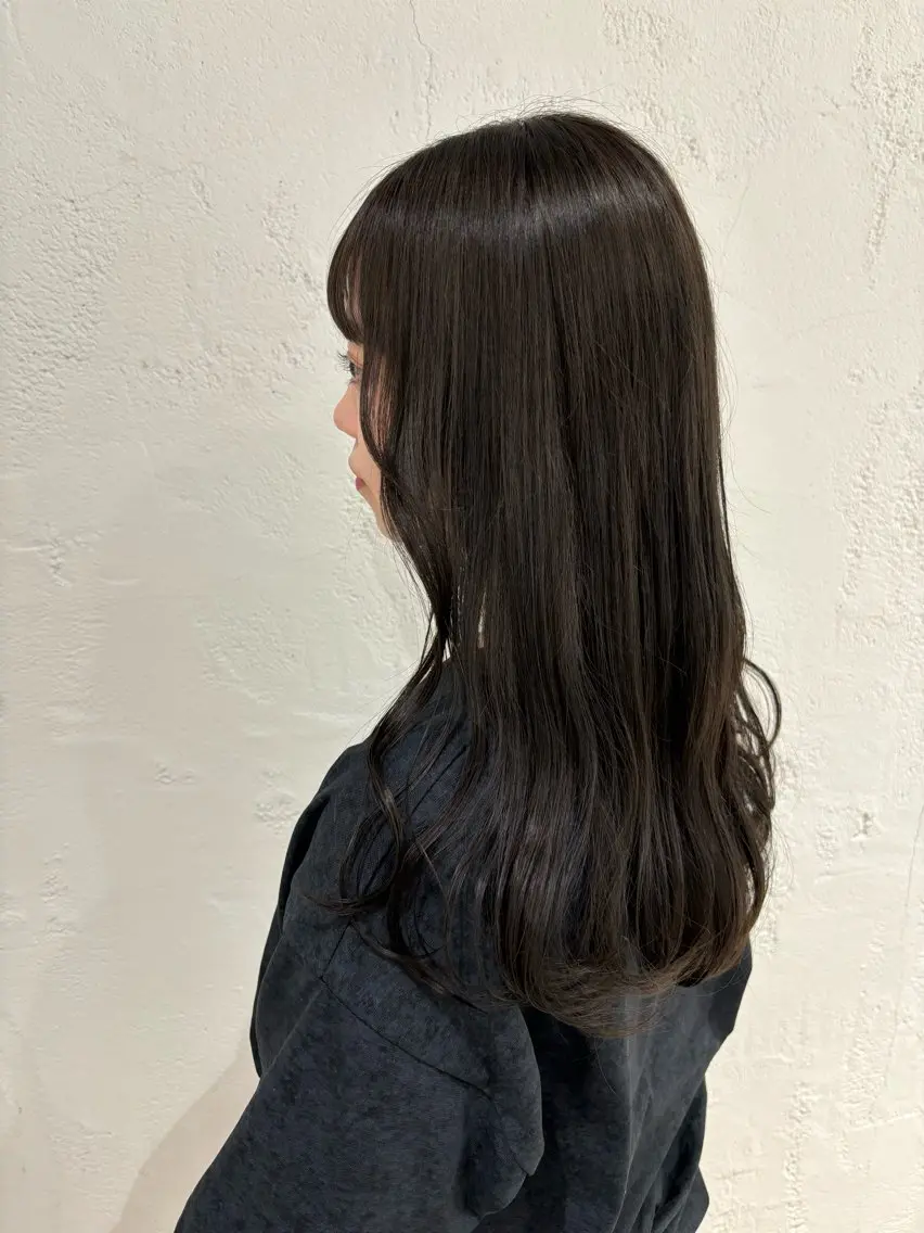 ロング カット ヘアカラー トリートメント サソウ ユリエ🥥のヘアスタイル