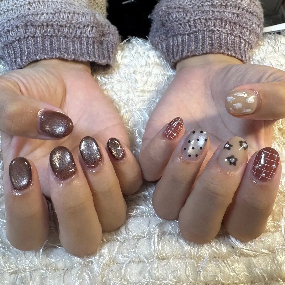持ち込みデザイン 🦋💅　　　　　　　　　　　　　　　【ハンドフット同額】の写真