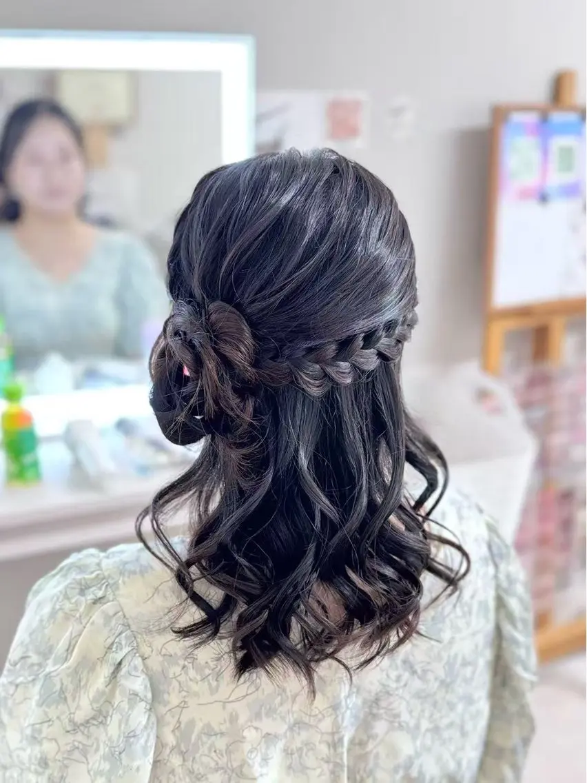 ヘアアレンジ ヘアセット Eyedor まつパ／眉毛専門店のマツエク・マツパデザイン