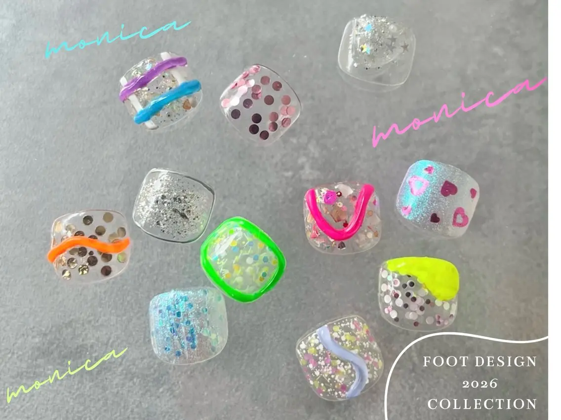 ネイル フットネイル nailsalon MONICAのネイルデザイン