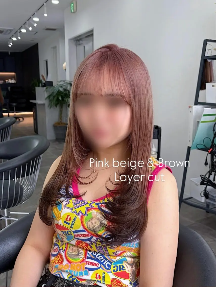 ロング カラー カット ヘアカラー limitみづき🌙 カラーのヘアスタイル