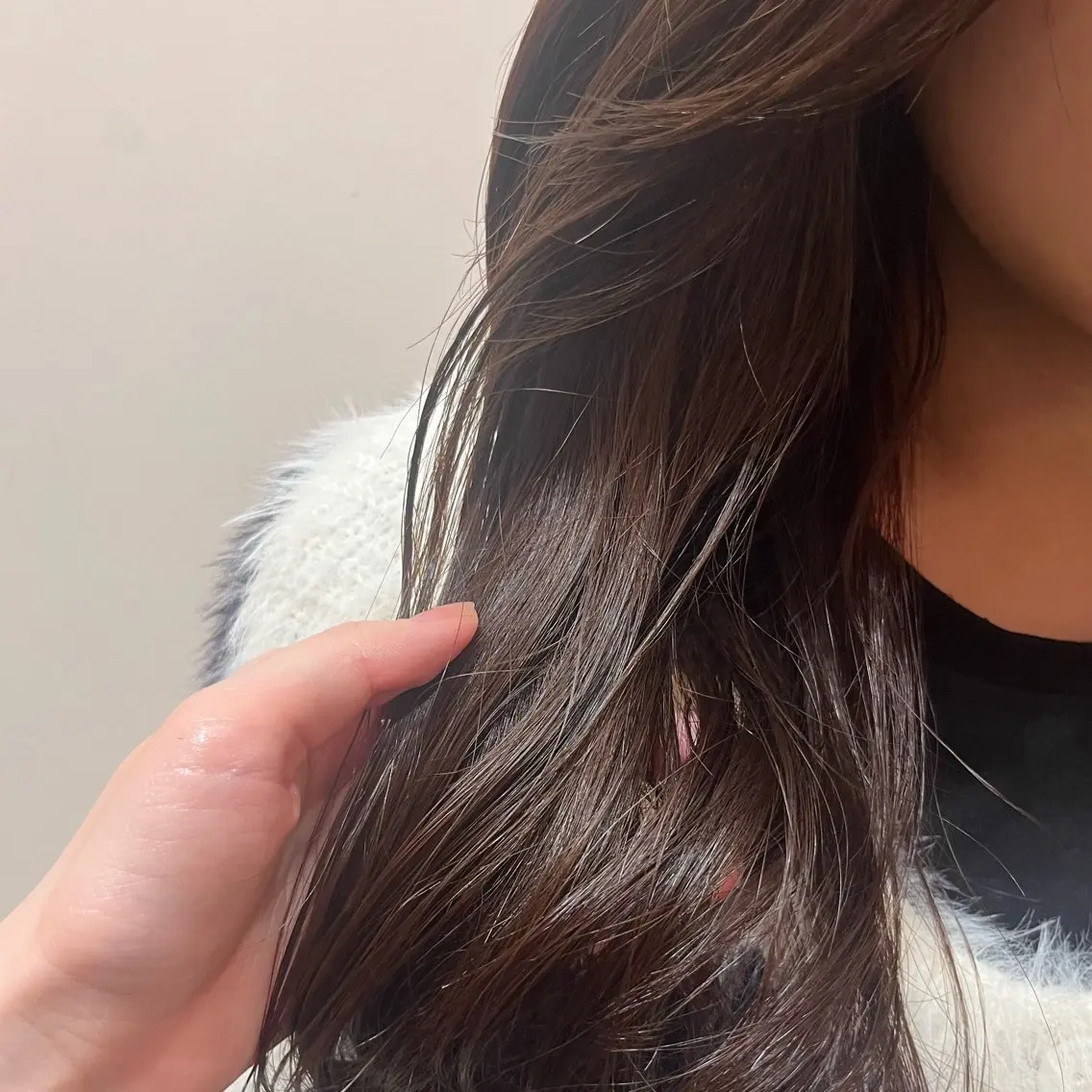カラー ブラウンカラー ヘアカラー トリートメント 𝐲𝐮𝐮 /艶髪 /透明感カラー🌱のヘアスタイル