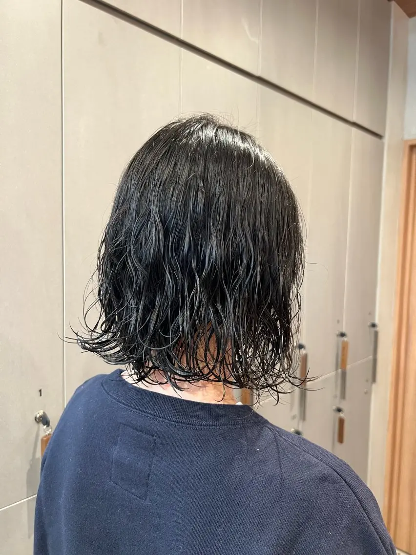 パーマ パーマ ゆら /elima調布のヘアスタイル