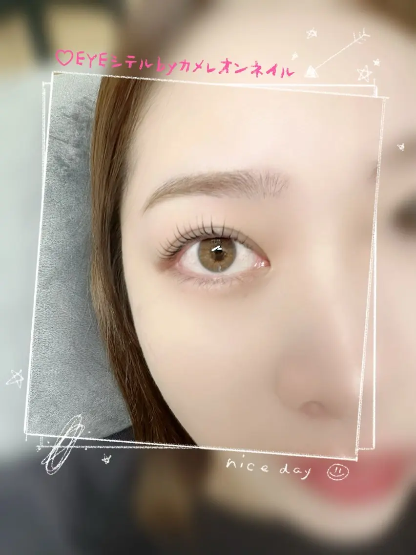 マツエク・マツパ マツパ EYEしてる megumiのマツエク・マツパデザイン