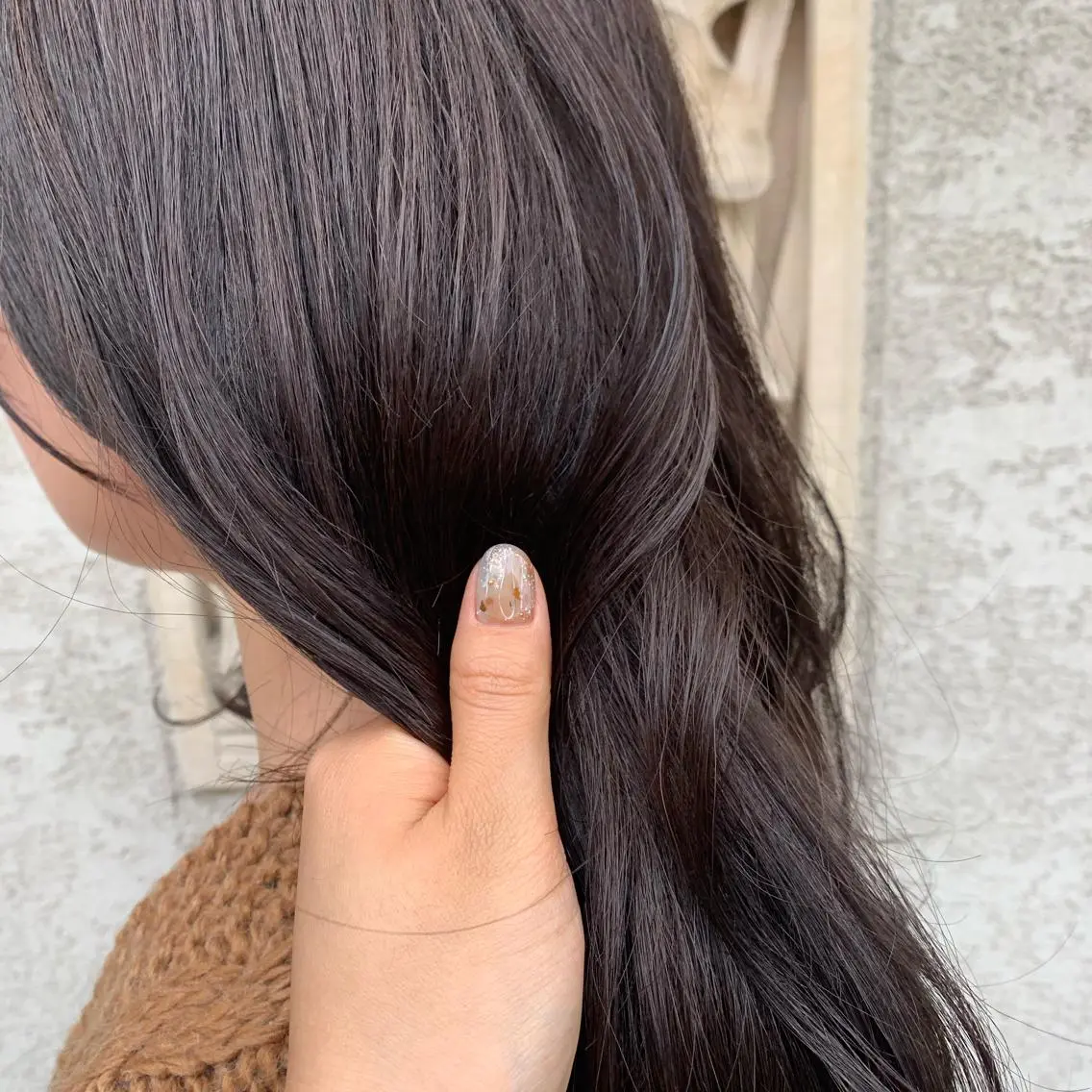 セミロング 韓国🇰🇷髪質改善 Chisaki치사키のヘアスタイル