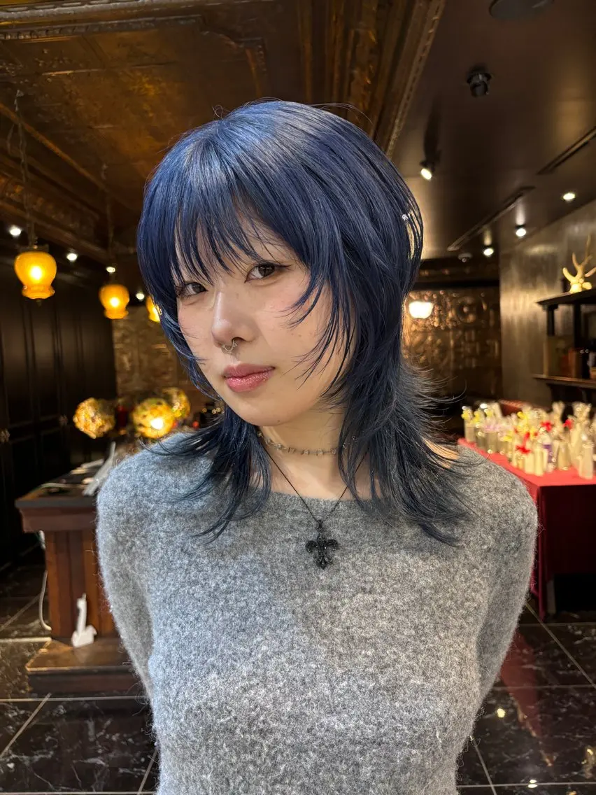セミロング カラー カット ヘアカラー トリートメント デザインレイヤー/ KOSUKEのヘアスタイル