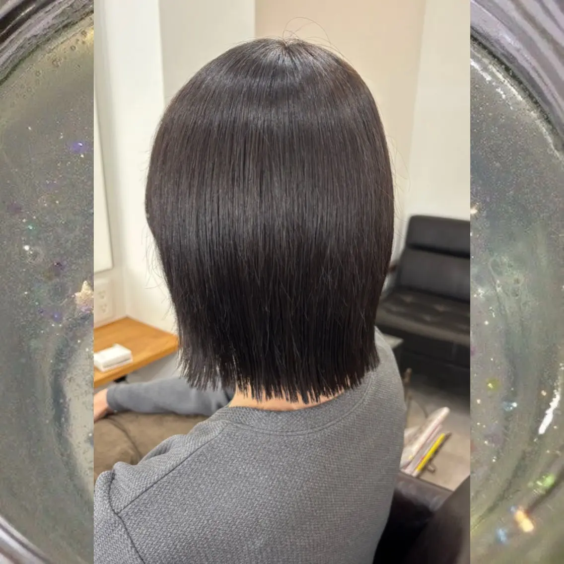ミディアム カラー カット ヘアカラー 河原 彩心【練習モデル】のヘアスタイル