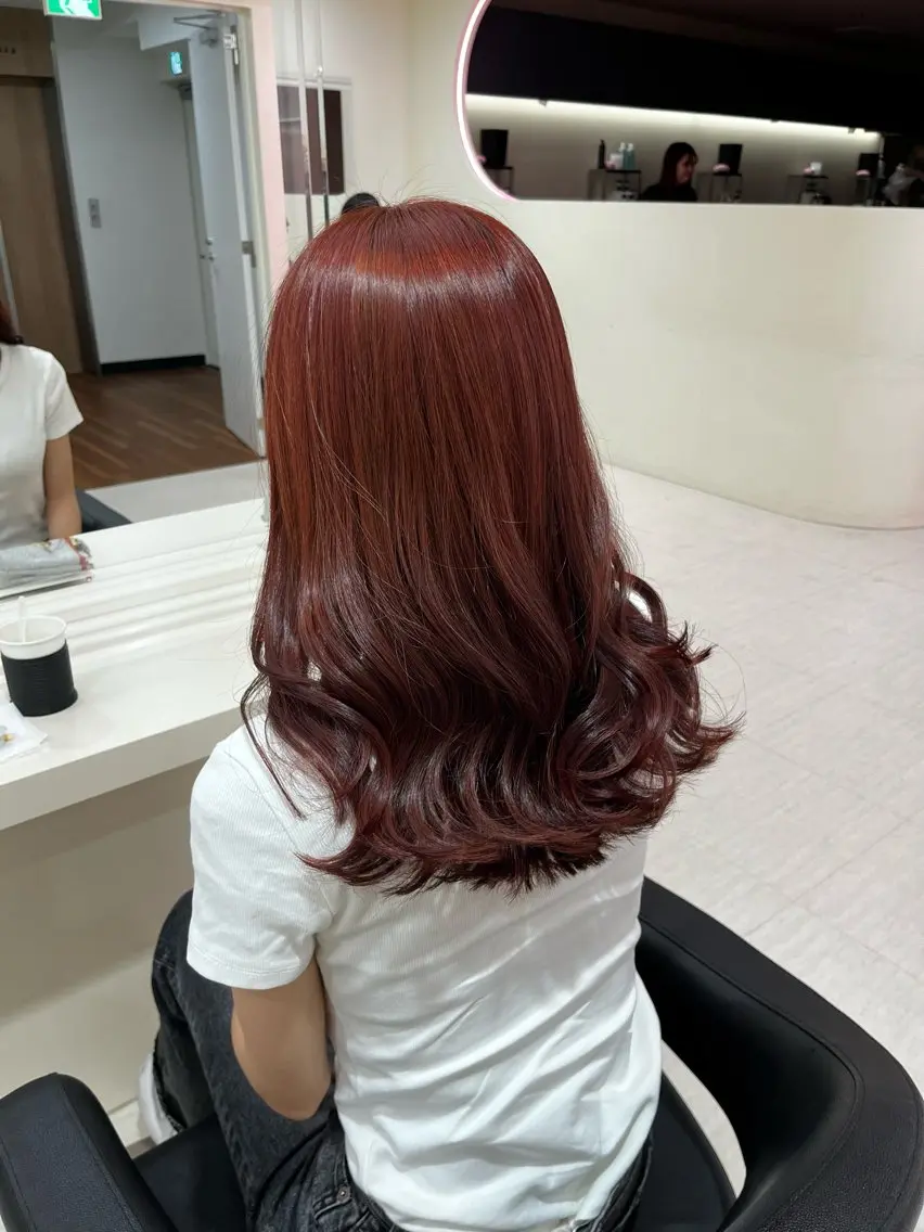 ロング カラー 💟RINNA 艶カラー💟のヘアスタイル