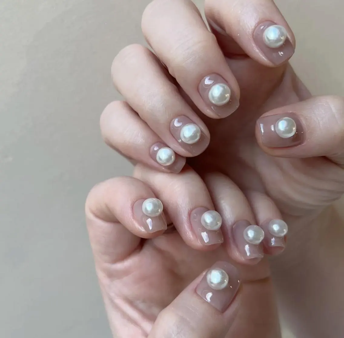ネイル ハンドネイル ハンドケア 🍑 momo_nailのネイルデザイン