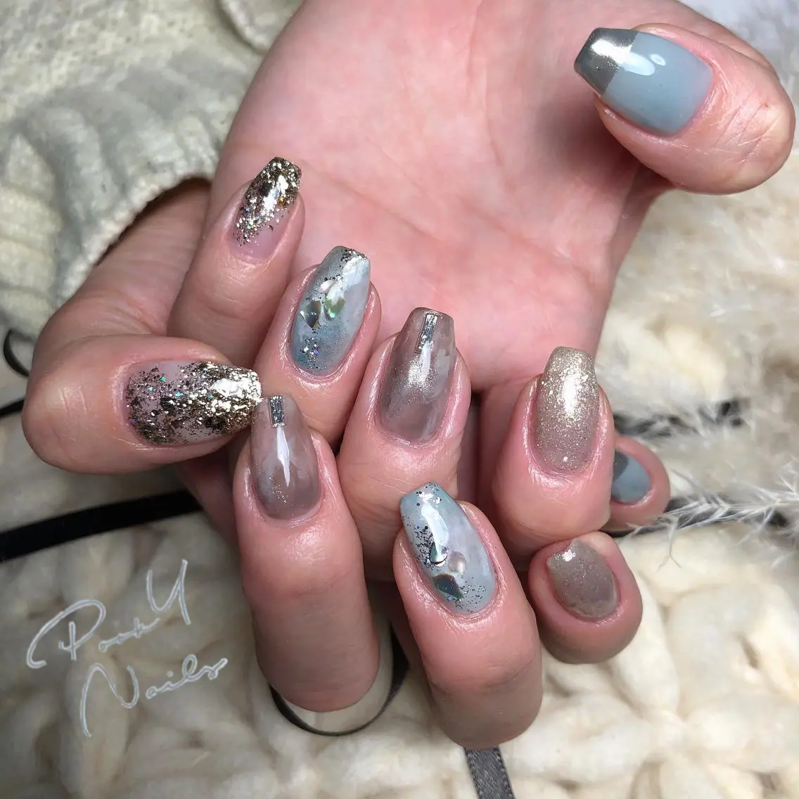 ネイル ハンドネイル Pooky nailsのネイルデザイン