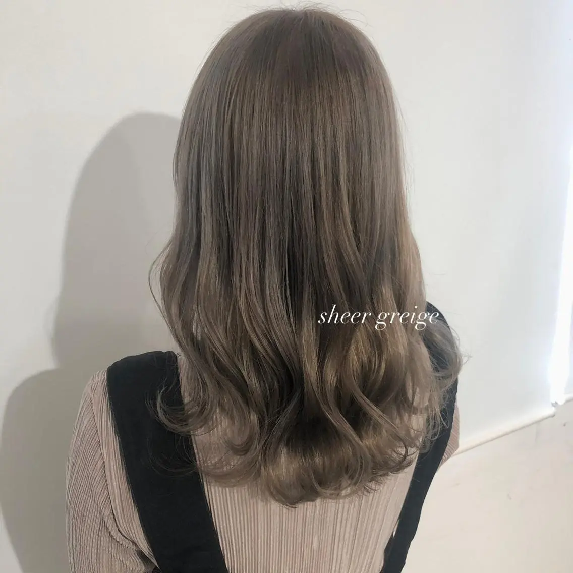 セミロング カラー ParveMix‎‎ ‎🤍加藤理沙のヘアスタイル
