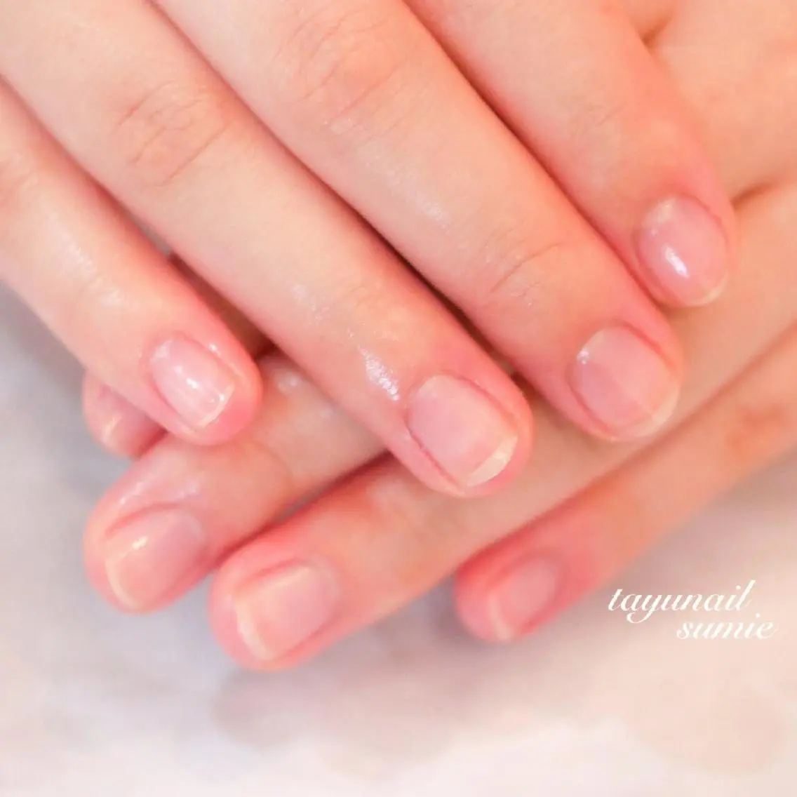 ネイル ブルー ジェルネイル パラジェル ピンク 夏ネイル ネイルサロン 【たゆnail】のネイルデザイン