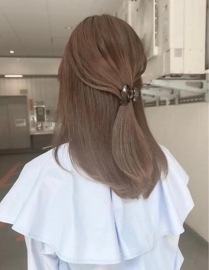 カット ➕ ブリーチなしダブルカラー 👩🏻🦰🧡の写真