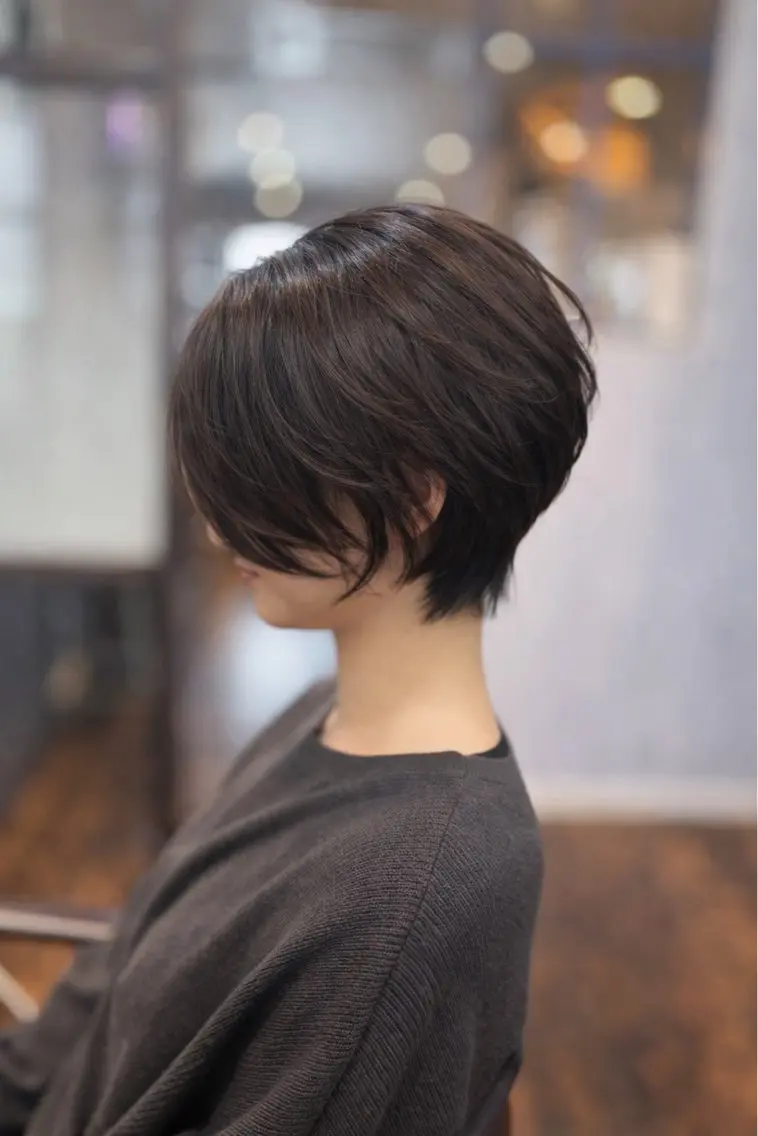 ショート ショートヘア カット ヘアカラー ✨髪質改善特化✨ Romyリョージ✨のヘアスタイル