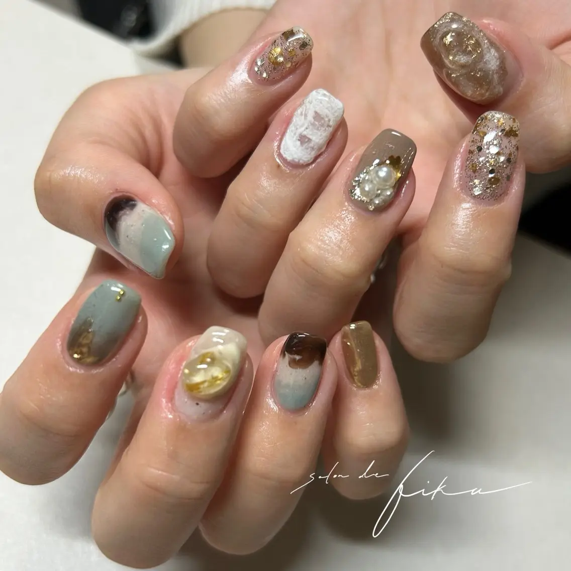 ネイル salon de fika【中崎町】のネイルデザイン