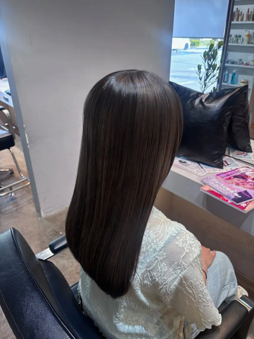 ロング カット ヘアカラー トリートメント ྀི akane   ྀིのヘアスタイル