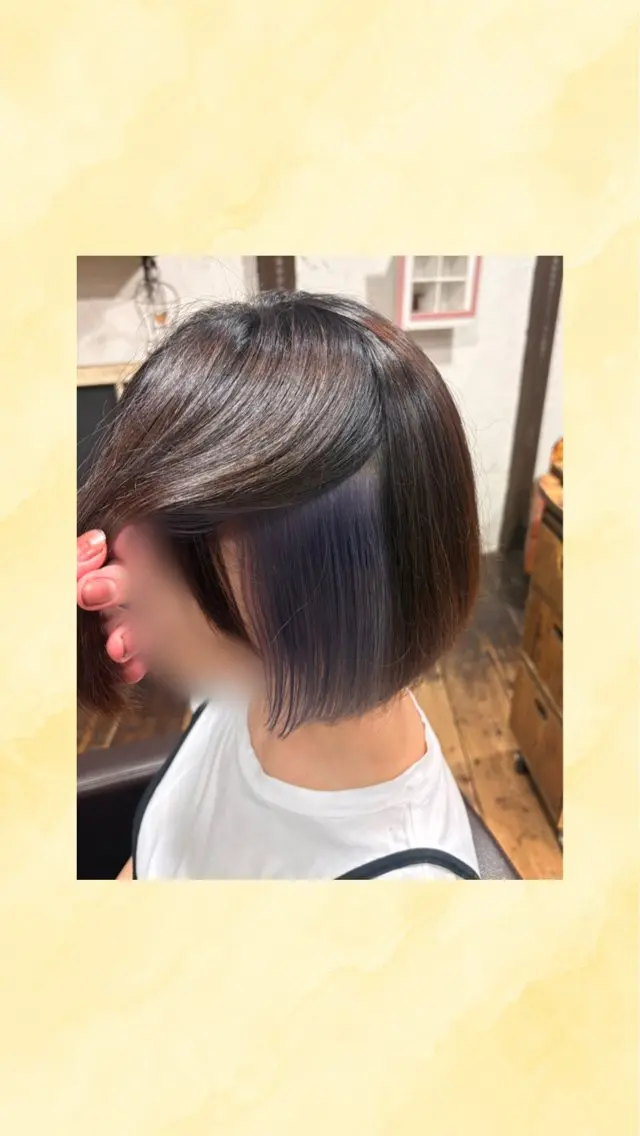 ショート カラー アッシュ ヘアカラー Yuno💛 /Soar九条のヘアスタイル