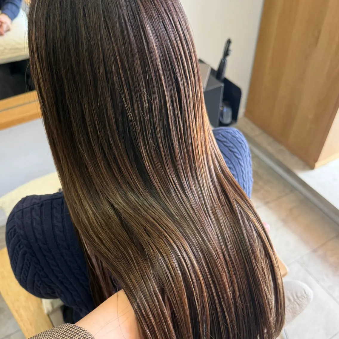 ロング カット トリートメント 沢登 穂乃香のヘアスタイル