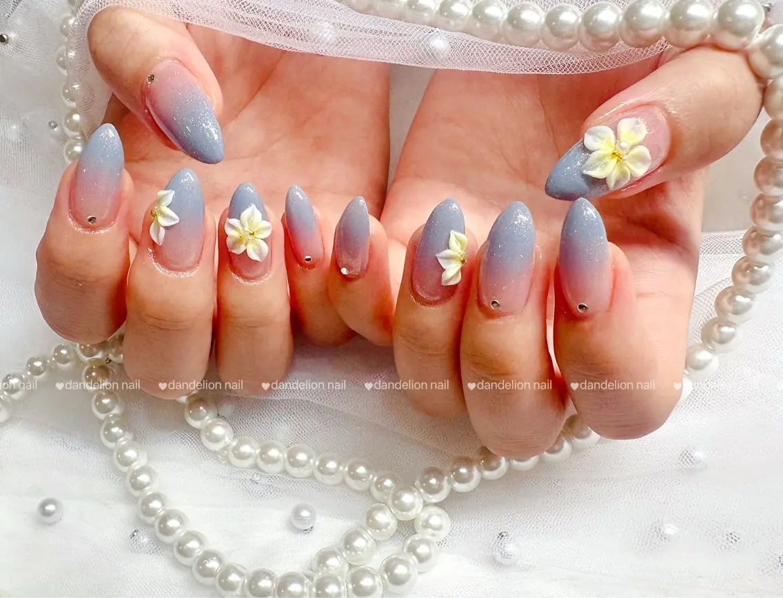 ネイル 持ち込み ワンホンネイル ハンドネイル dandelion nail北千住のネイルデザイン