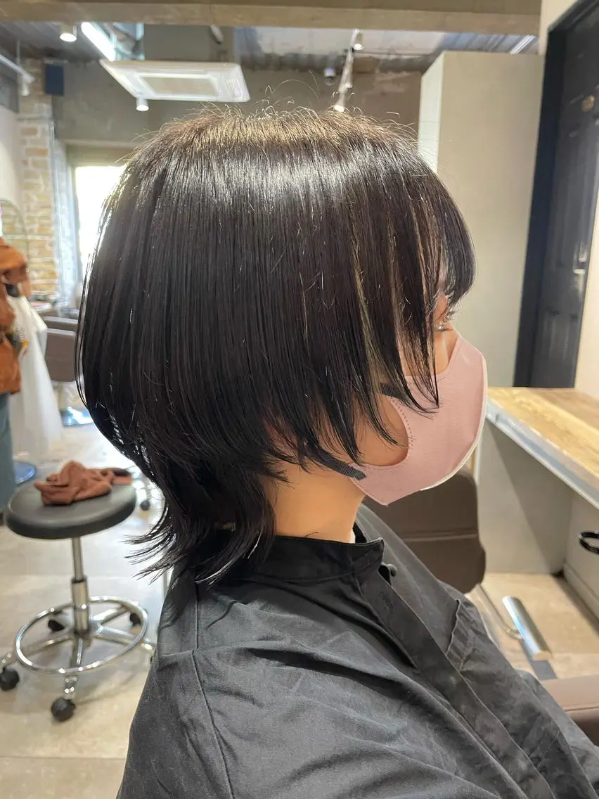 個性的‼️カット(ウルフカット、中性ウルフ、クラゲカット)の写真
