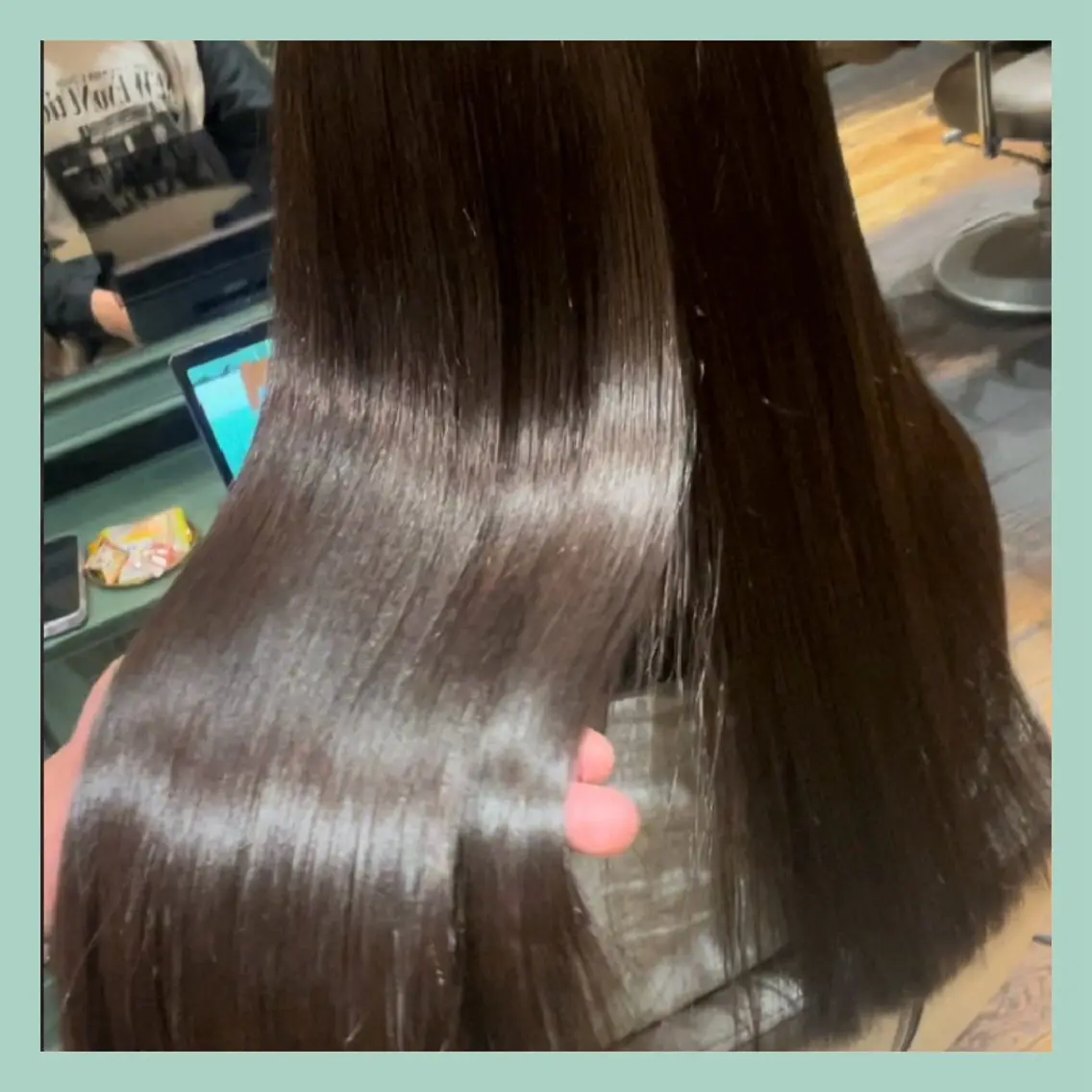艶カラー(白髪染め可)&髪質改善トリートメント✨の写真