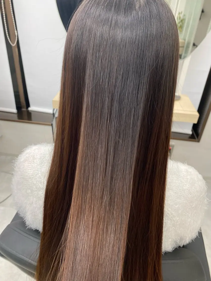カット 縮毛矯正 EIGHT 札幌 👶🏼AiRI💋のヘアスタイル