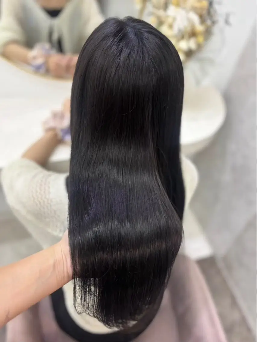 カラー 透明感カラー ヘアカラー 💎ななか/大宮 ワンカラー🪄のヘアスタイル