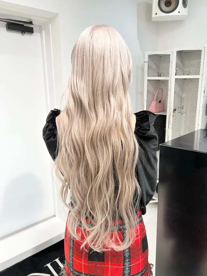 ロング カラー ヘアカラー トリートメント HARU//原宿🤍 リピート率NO.1のヘアスタイル