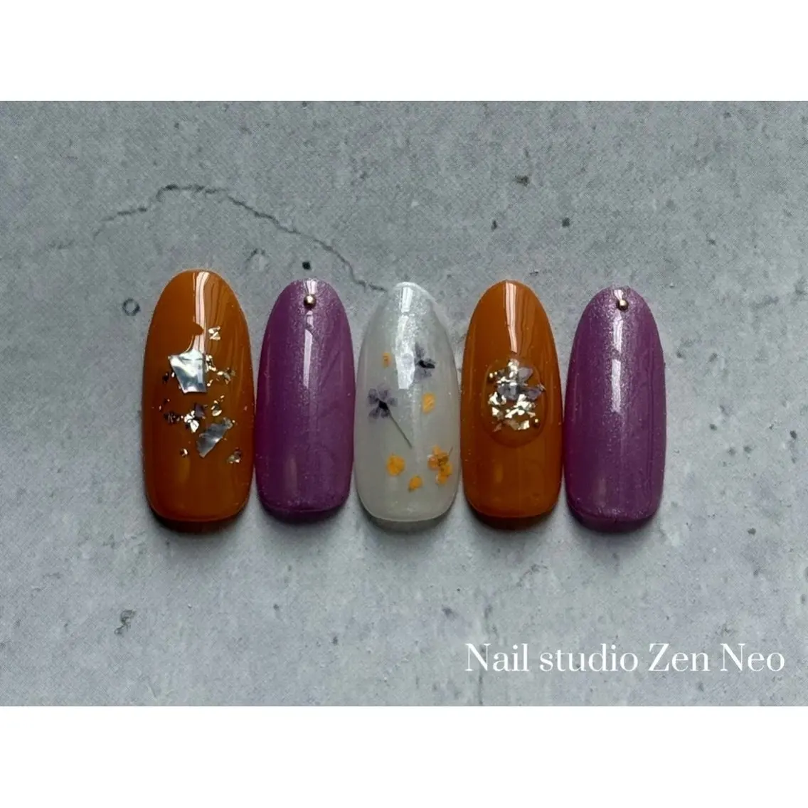 ネイル ハロウィン ハンドネイル Zen Neo / SEINA🎀のネイルデザイン