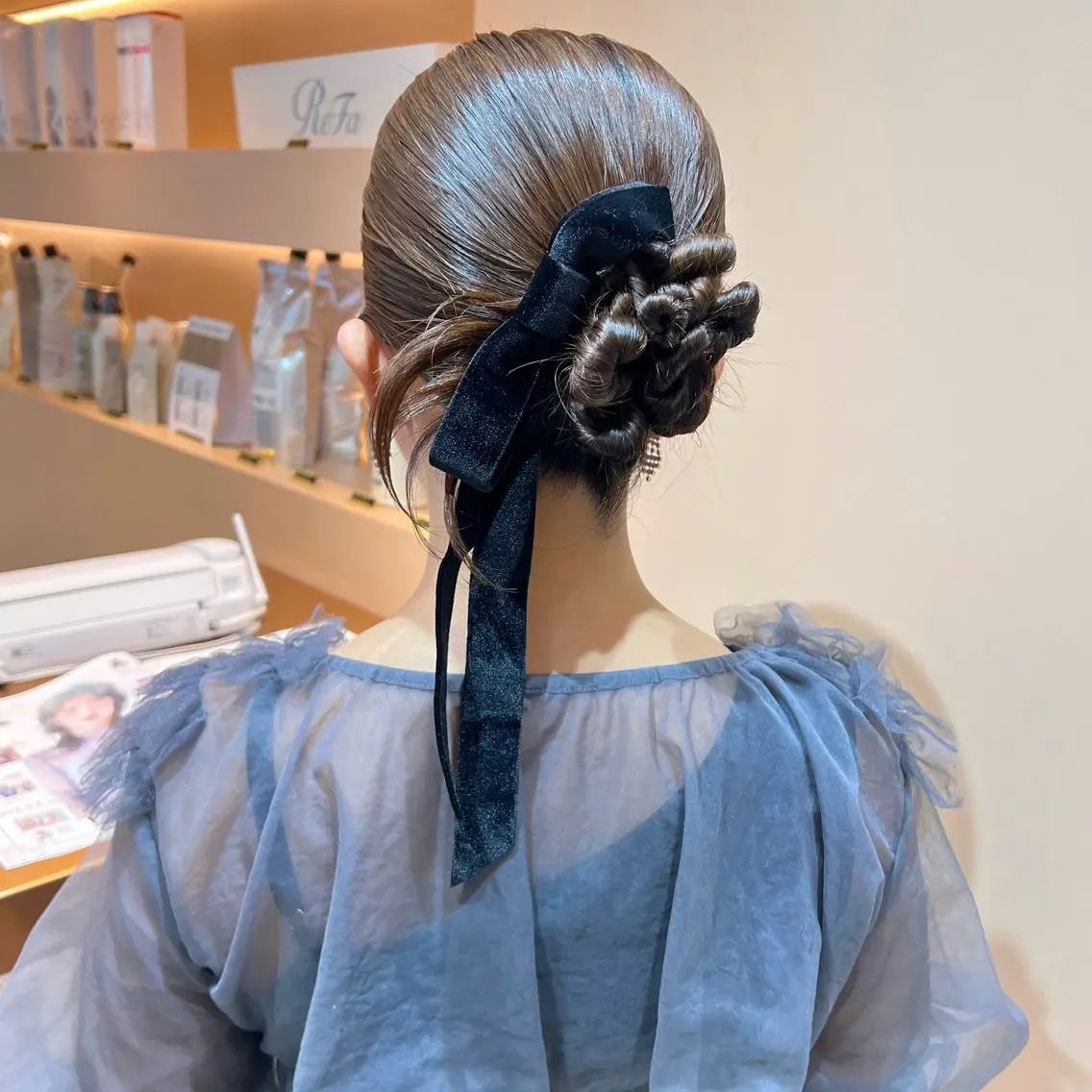 セミロング ヘアアレンジ ヘアセット ✨カチモリ✨レイヤー 韓国ヘア🇰🇷ゆいのヘアスタイル