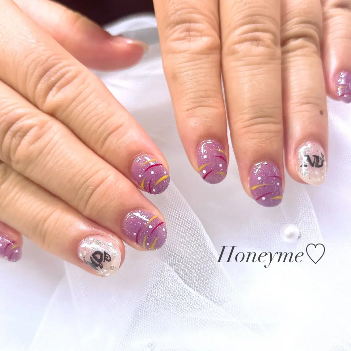 ネイル Honey me ❁⃘*.ﾟのネイルデザイン