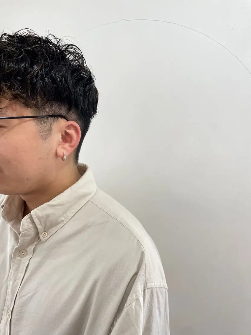 パーマ カット 塔崎 りこのヘアスタイル