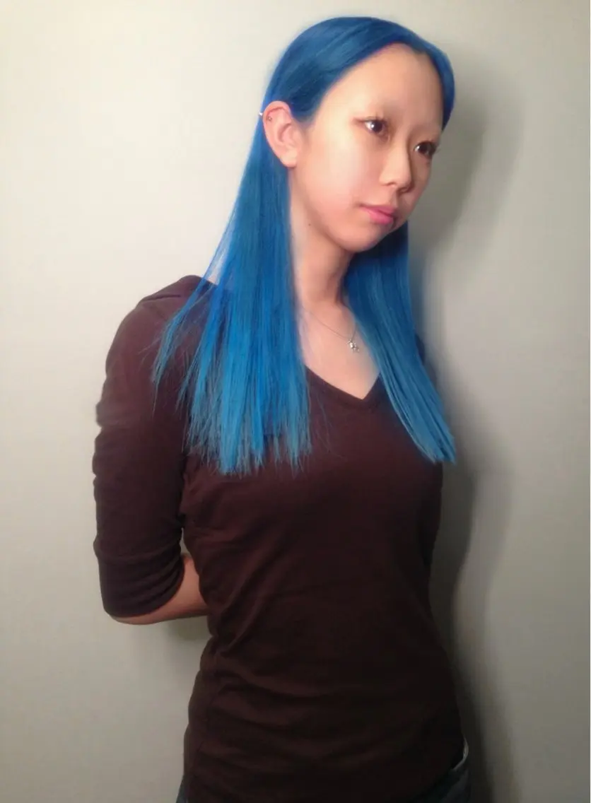 ロング カラー ブリーチ ヘアカラー ⭐︎ akariのヘアスタイル