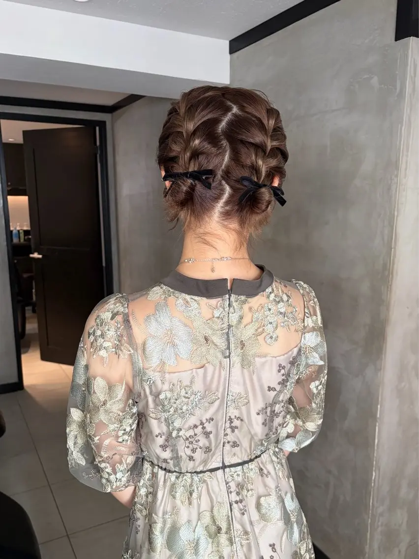 ショート カラー ヘアアレンジ タナカ カナ🫧のヘアスタイル