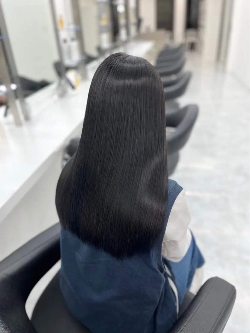 ロング カラー ヘアアレンジ ブリーチ 透明感カラー ブリーチなしカラー 髪質改善 似合わせカット 🫧モテる💗ダメー ジレスハイトーン🫧のヘアスタイル