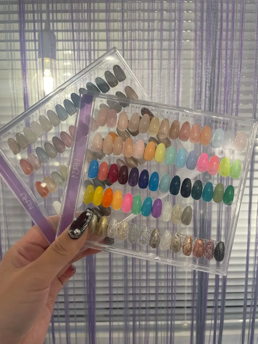 ネイル ワンカラーネイル NURU NAIL ヌルネイル新宿のネイルデザイン