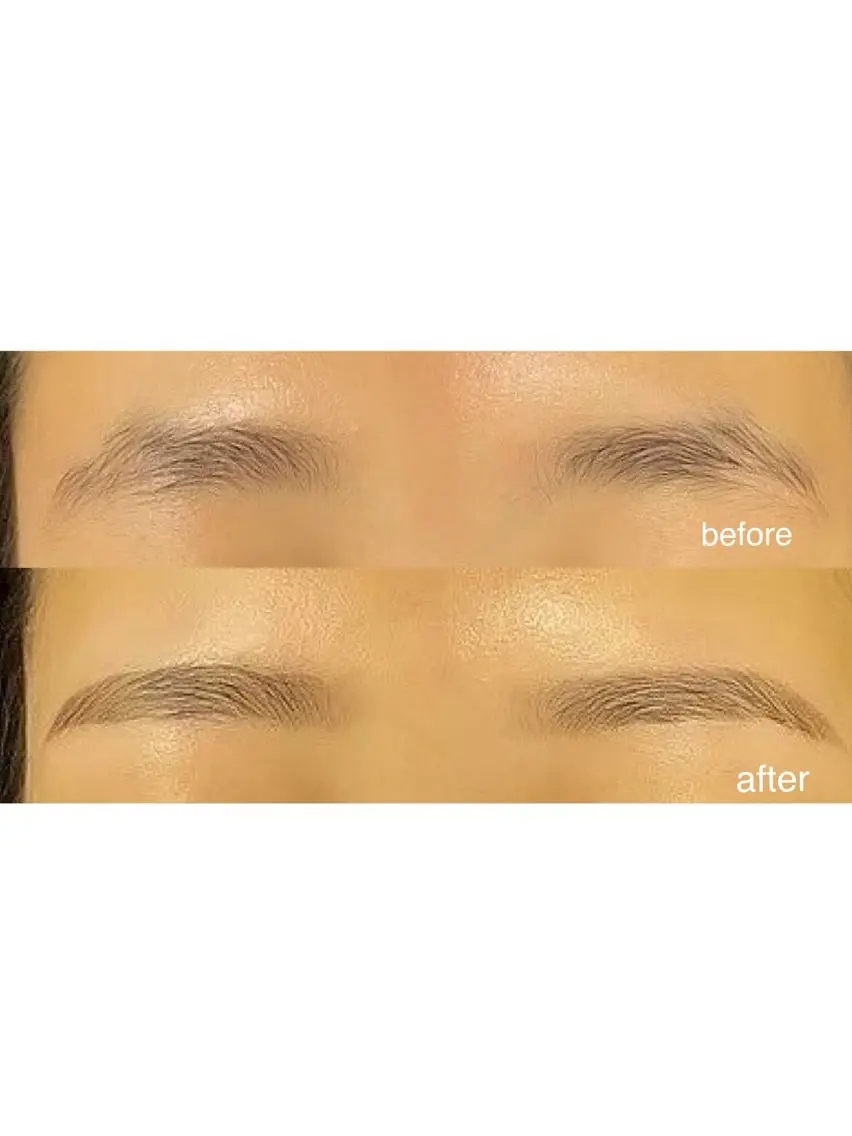 アイブロウ ワックス脱毛 eyelist Aikaのマツエク・マツパデザイン