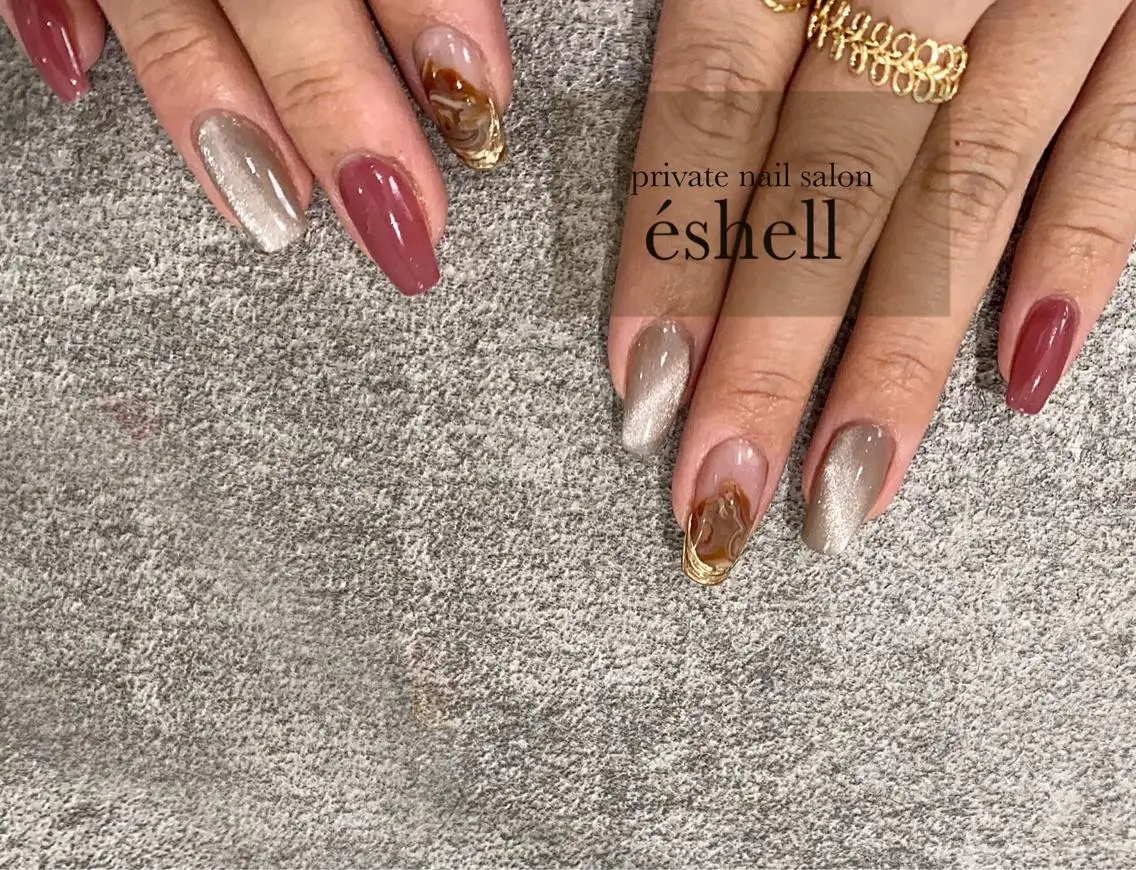 ネイル nail salon éshellのネイルデザイン