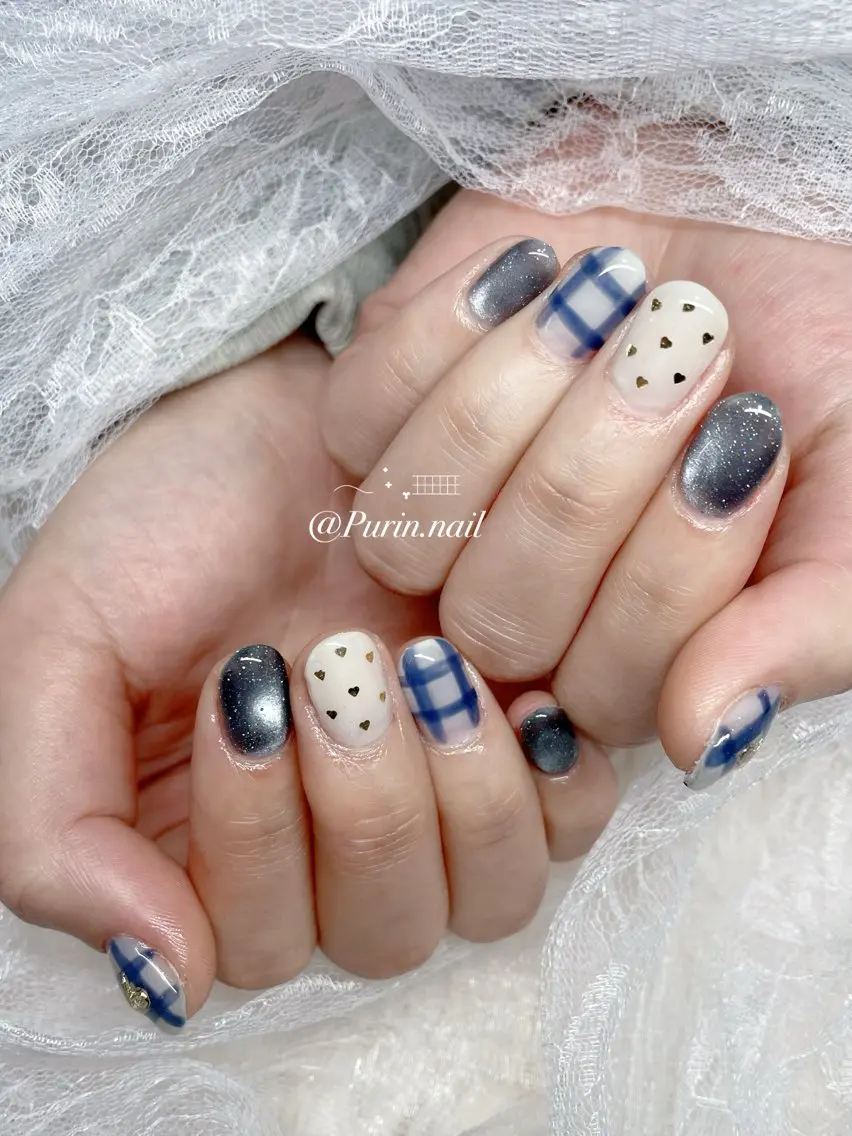 ネイル ハンドネイル Nails by Purin🍮のネイルデザイン