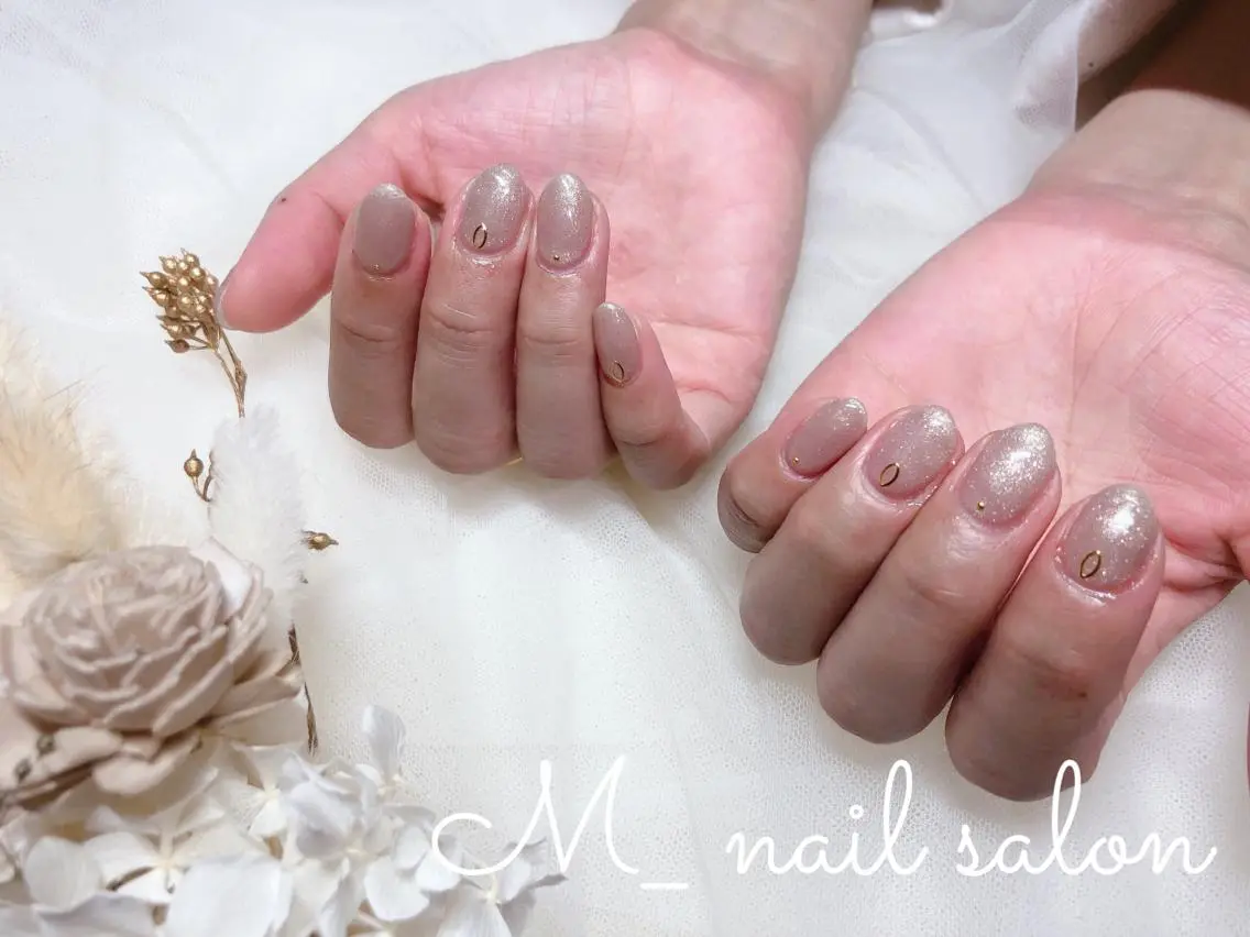 ネイル ワンカラーネイル M_ nail salonのネイルデザイン