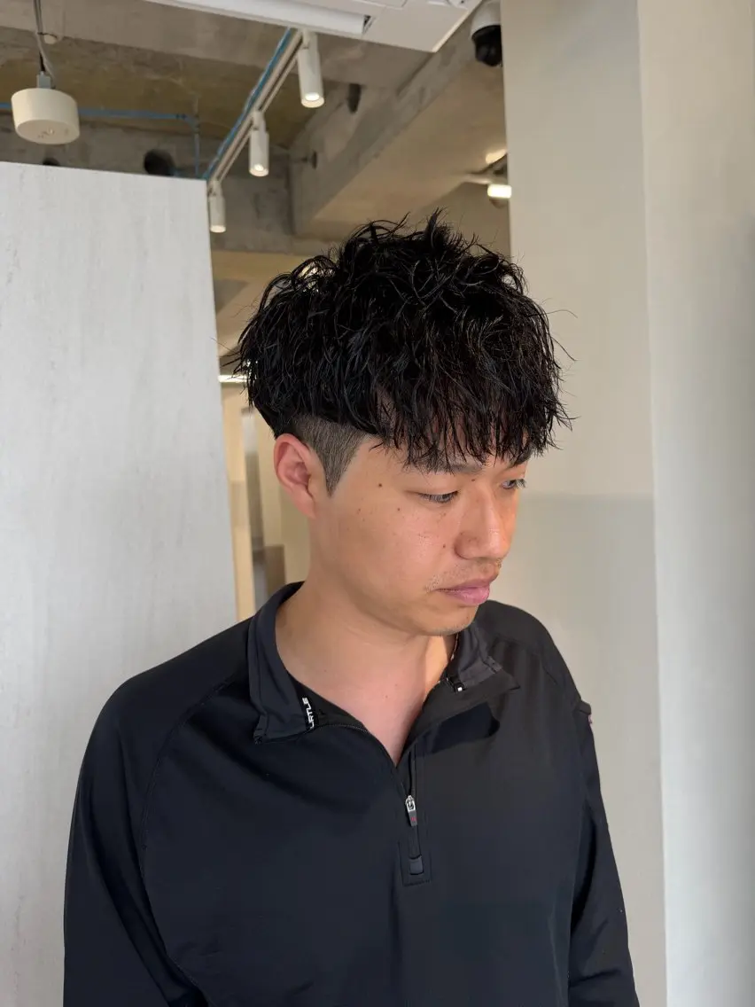 パーマ メンズ KAITO メンズ特化美容師のヘアスタイル
