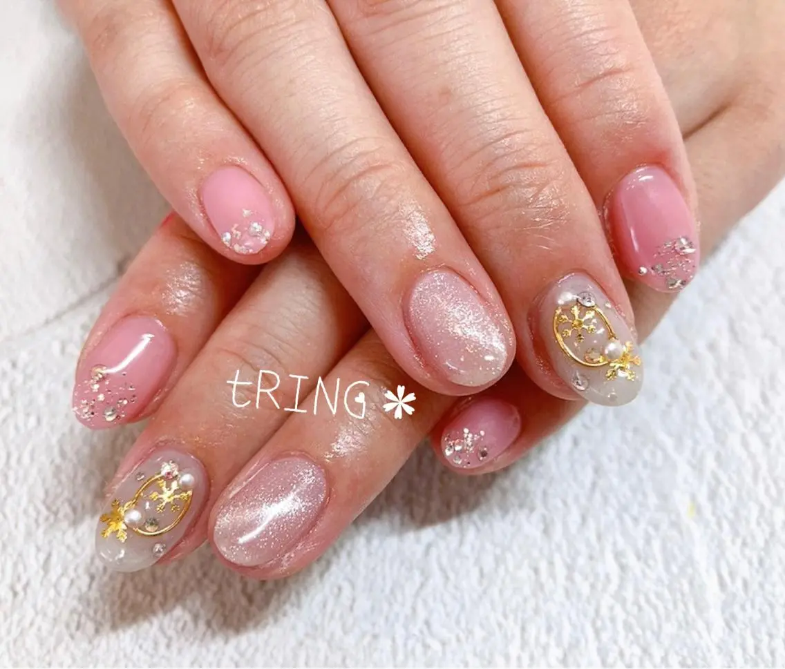 ネイル ハンドネイル tRING* しいの木台のネイルデザイン
