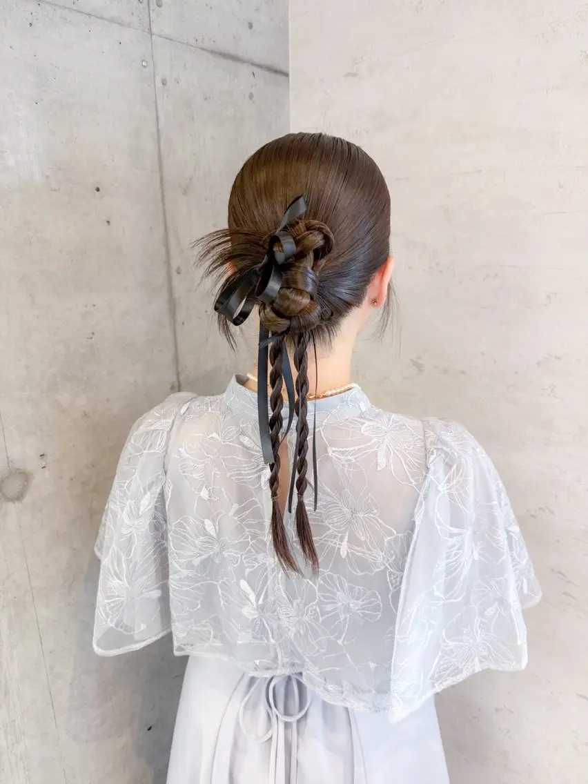 ヘアアレンジ ヘアセット はやしほのか｜ マンツーマン美容師のヘアスタイル
