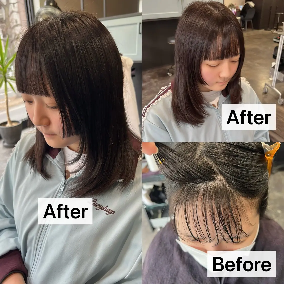 縮毛矯正 💘札幌クロスパーマ 髪質改善💘rinaのヘアスタイル