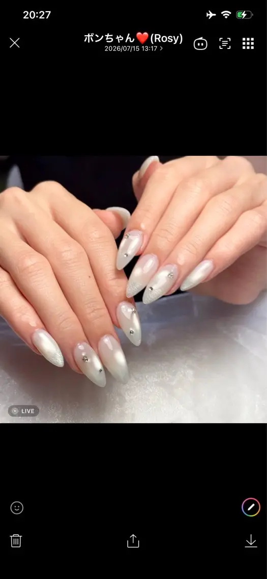 ネイル ストーンネイル ハンドネイル Yuki Nailのネイルデザイン