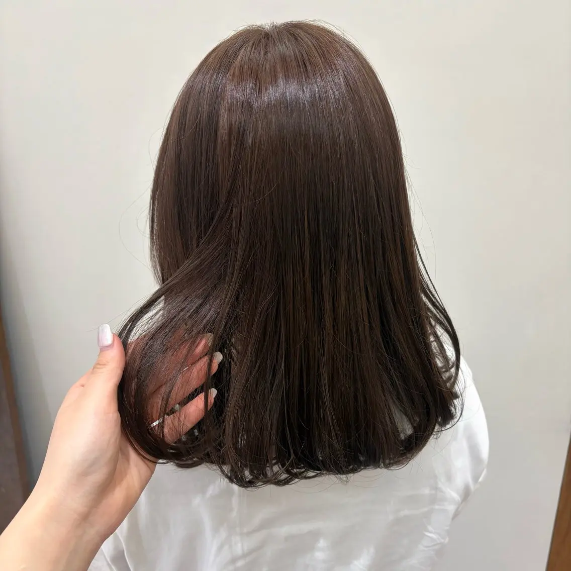 ミディアム ヘアカラー momo / カラー、カットモデルのヘアスタイル